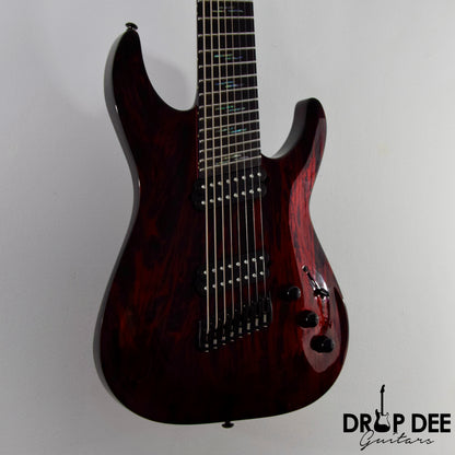 Schecter C-8 Multiscale Silver Mountain 8-String Electric Guitar