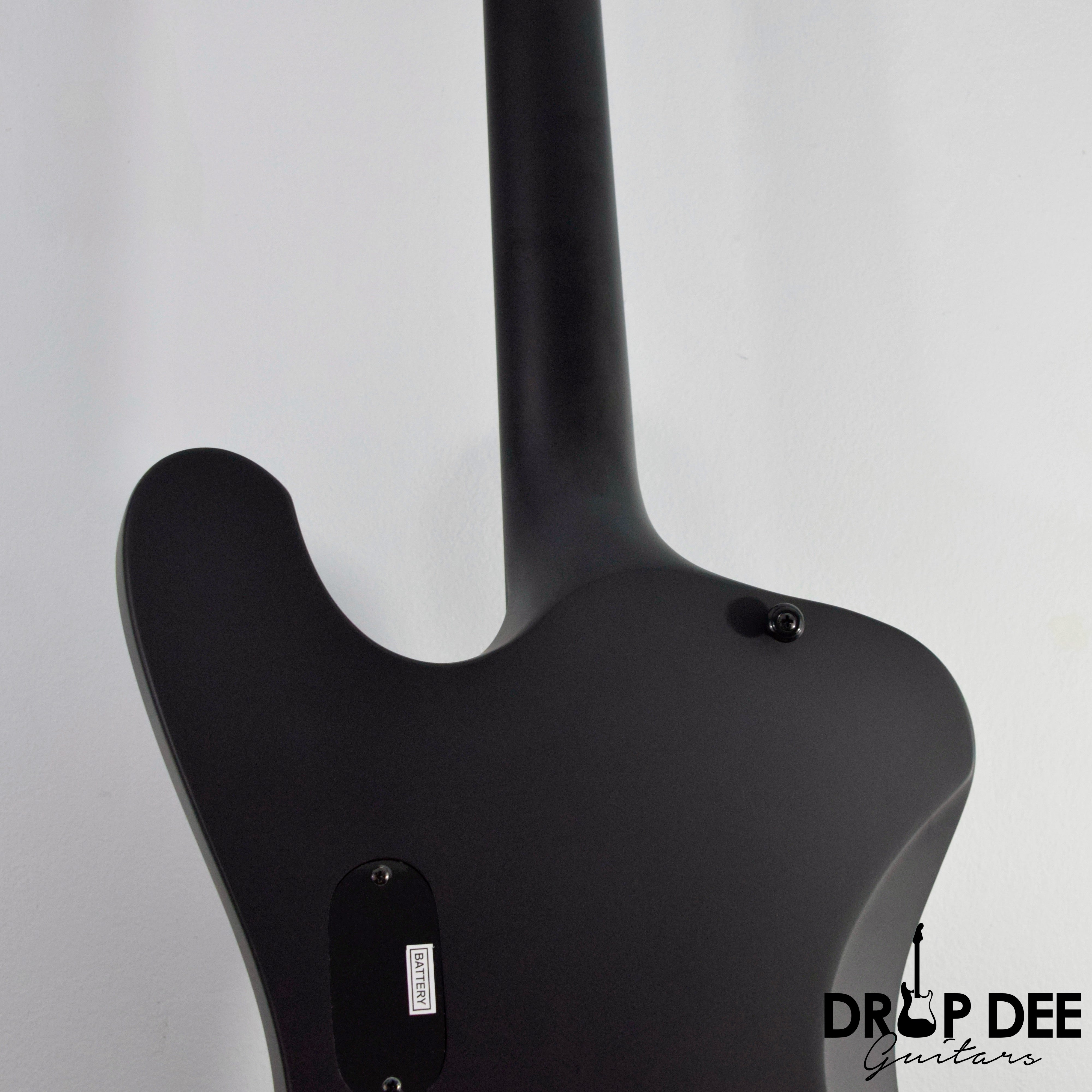 ESP LTD Phoenix Black Metal Electric Guitar w/ Case