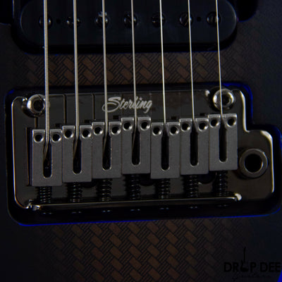 Sterling By Music Man John Petrucci Signature Majesty MAJ170 7-String Electric Guitar w/ Bag - Siberian Sapphire