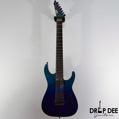 ESP USA M-7 Hardtail Baritone 7-String Electric Guitar w/ Case