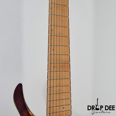 Skervesen Swan 8FF Multiscale 8-String Electric Guitar w/ Case - Volcano Burst