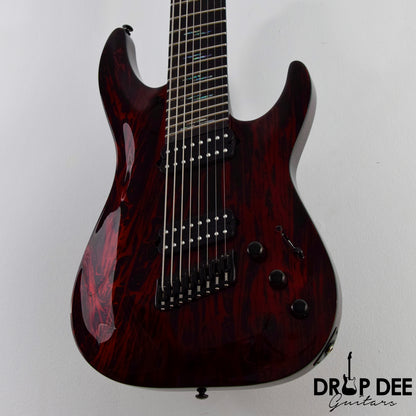 Schecter C-8 Multiscale Silver Mountain 8-String Electric Guitar