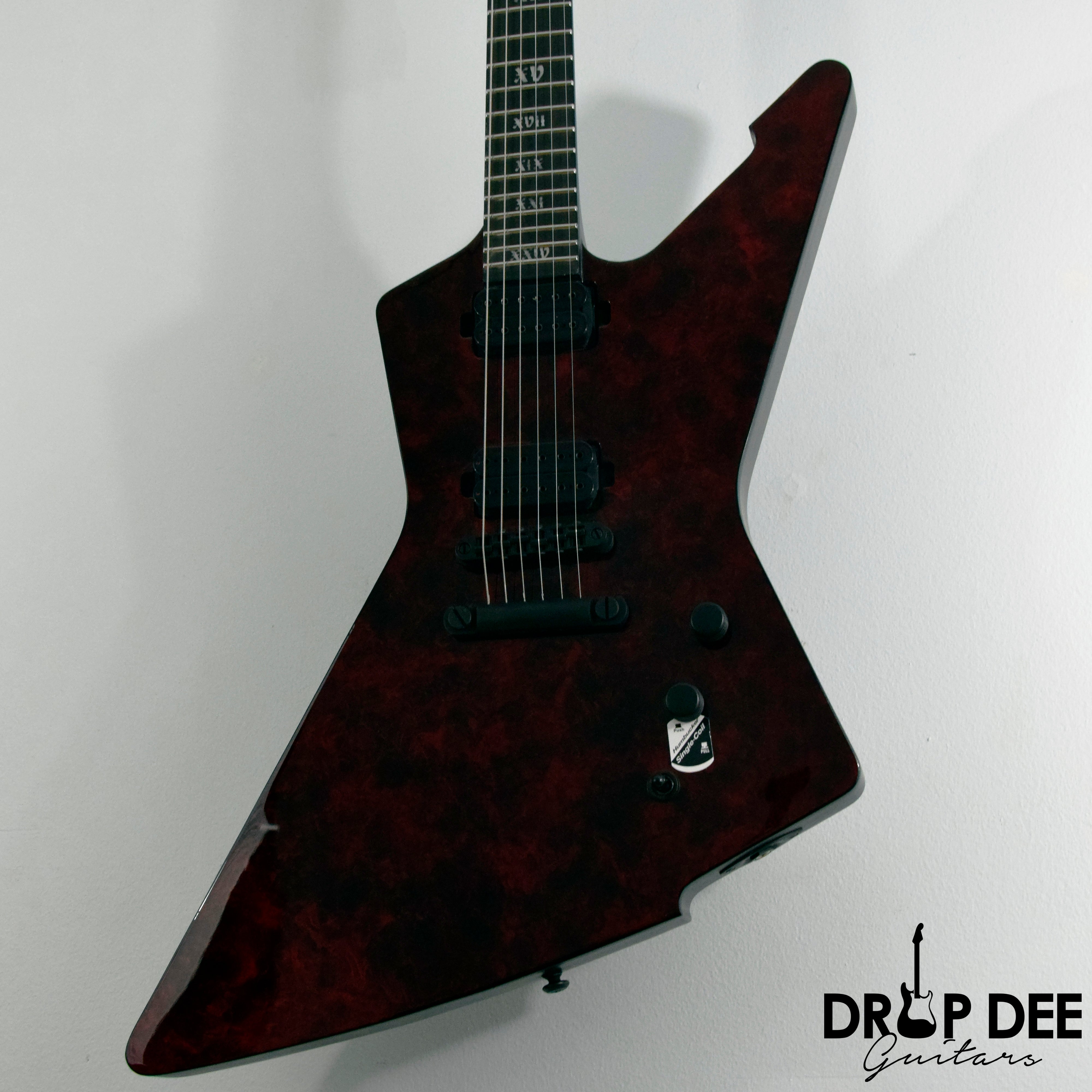 Schecter E-1 Apocalypse Red Reign Electric Guitar