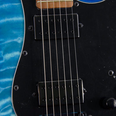 Schecter Traditional Pro Electric Guitar - Transparent Blue Burst