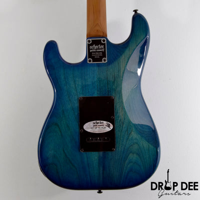 Schecter Traditional Pro Electric Guitar - Transparent Blue Burst