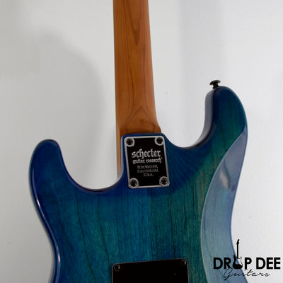 Schecter Traditional Pro Electric Guitar - Transparent Blue Burst