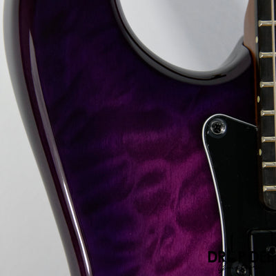 Schecter Traditional Pro Electric Guitar - Transparent Purple Burst