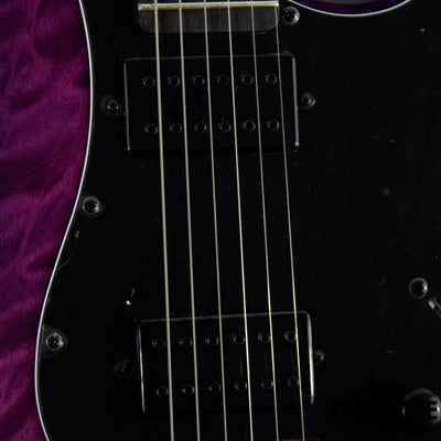 Schecter Traditional Pro Electric Guitar - Transparent Purple Burst