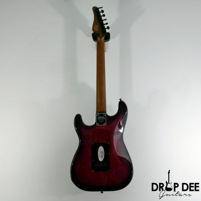 Schecter Traditional Pro Electric Guitar - Transparent Purple Burst