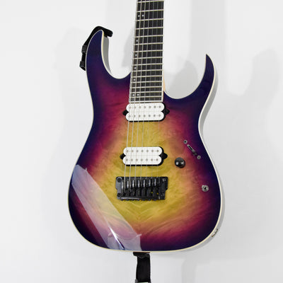 Ibanez Iron Label RGIX7FDLB 7-String Electric Guitar w/ Case