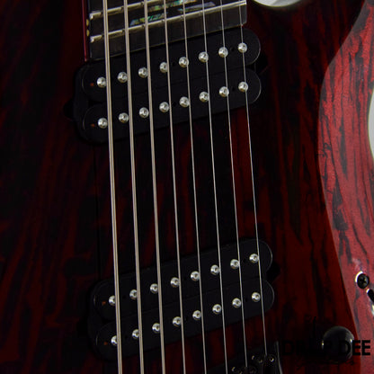 Schecter C-8 Multiscale Silver Mountain 8-String Electric Guitar