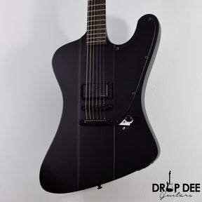 ESP LTD Phoenix Black Metal Electric Guitar w/ Case