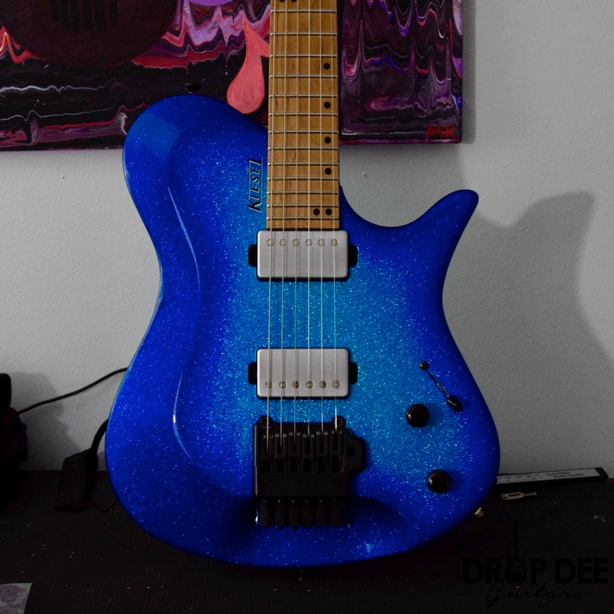 Kiesel ZX6 Zeus Headless Electric Guitar w/ Bag