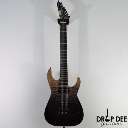 ESP USA M-7 Hardtail Baritone 7-String Electric Guitar w/ Case