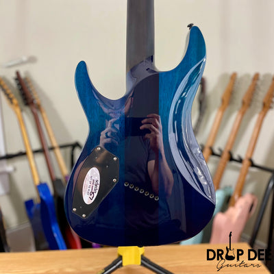 Schecter Reaper-7 Elite Multiscale 7-String Electric Guitar - Deep Ocean Blue