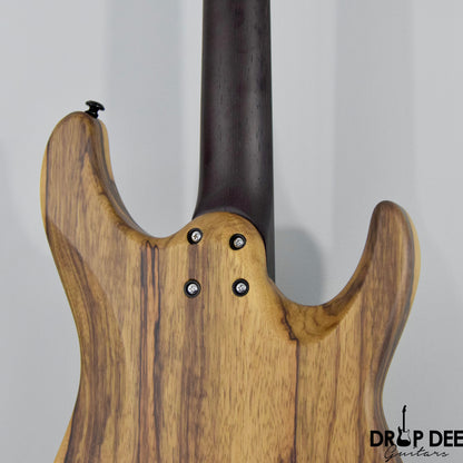 Schecter Sun Valley Super Shredder Exotic Hardtail Black Limba Left-Handed Electric Guitar